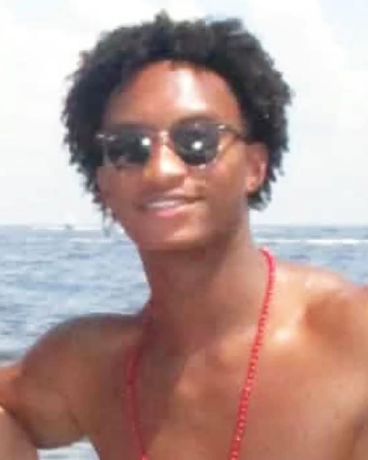 Nolan Wells on Horn Island off the Mississippi coast, on July 4.Jackson County Sheriff's Department