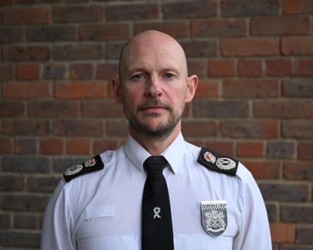 Thames Valley police chief constable Jason Hogg was on duty the night Harper died.Photograph: Jaimi Joy/Reuters