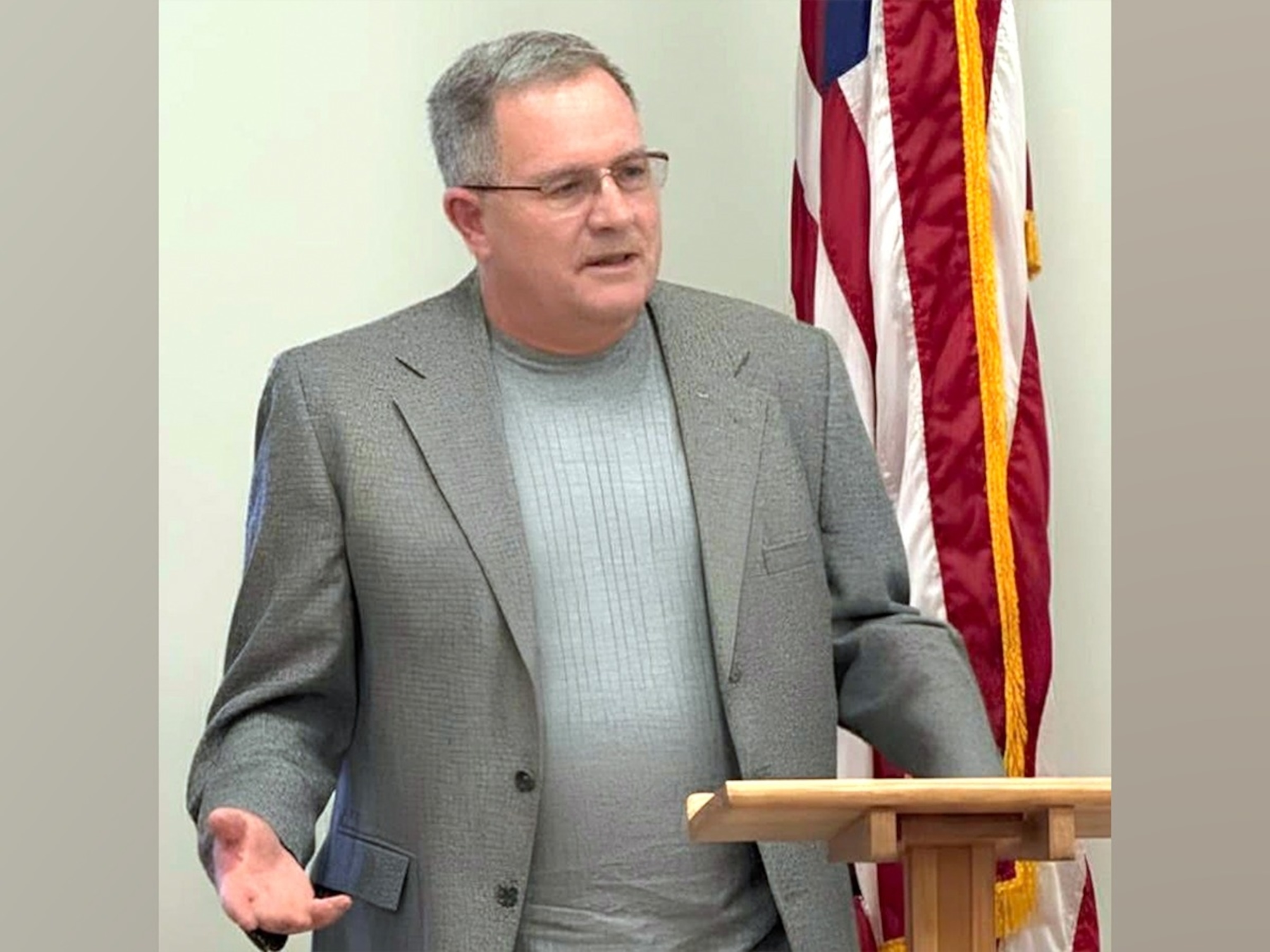 Tom Smith is shown in this undated file photo.Tom Smith for Congress
