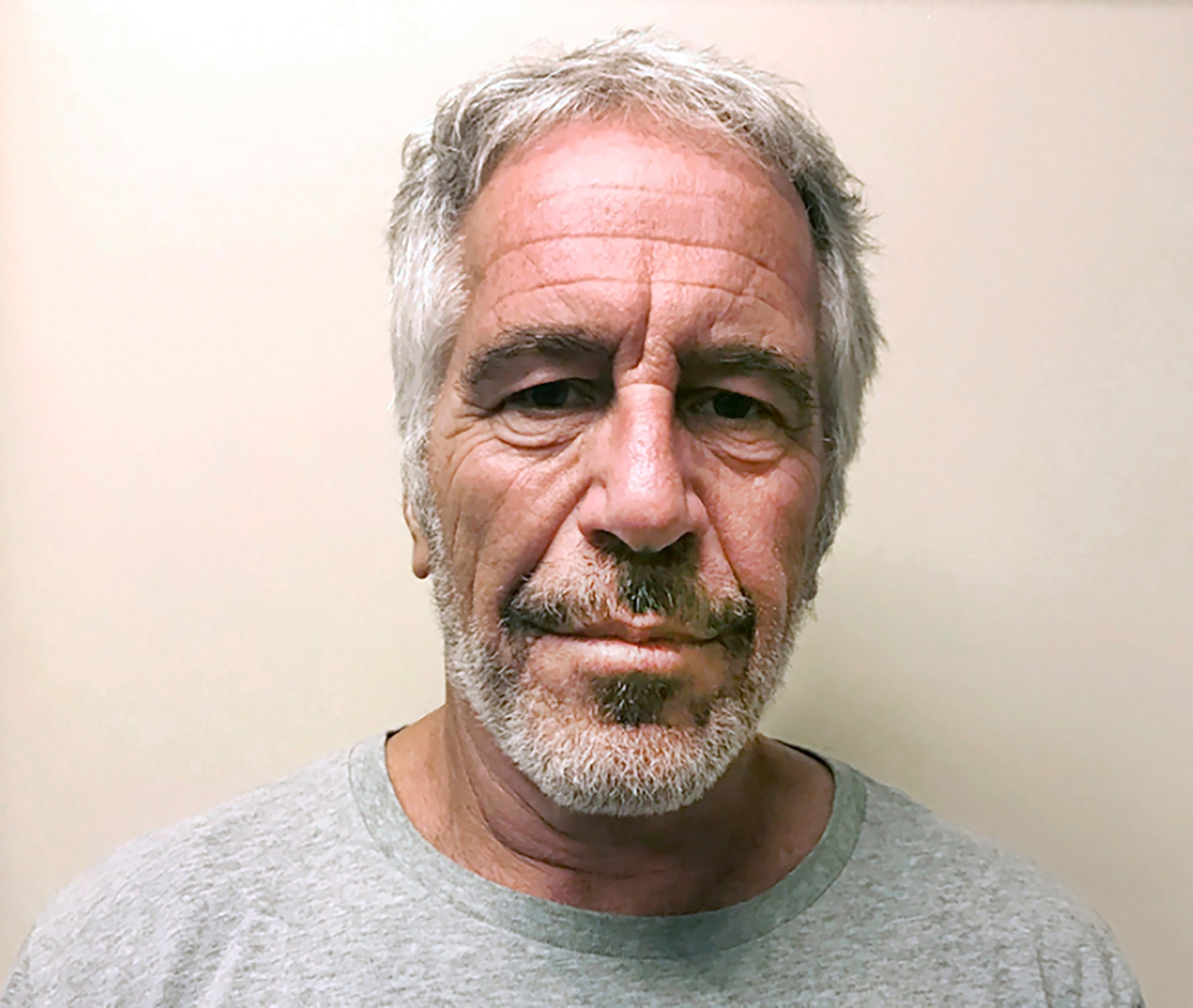 In this image provided by the New York State Sex Offender Registry, Jeffrey Epstein has his photo taken March 28, 2017.AP