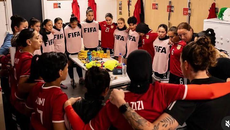 Image caption,The team hopes that in the future they will qualify for international competitions, such as the World Cup and the Olympics