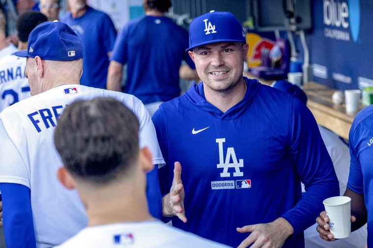 Los Angeles Dodgers pitcher Tarik Skubal at Dodger Stadium on Aug. 2.Eric Thayer / Los Angeles Times via Getty Images