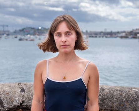 Hannah Cocks, a marine social scientist, says she is not against the redevelopment as a whole but wants it to be done in a way that is ‘environmentally and socially just’.Photograph: Abbie Trayler-Smith/The Guardian
