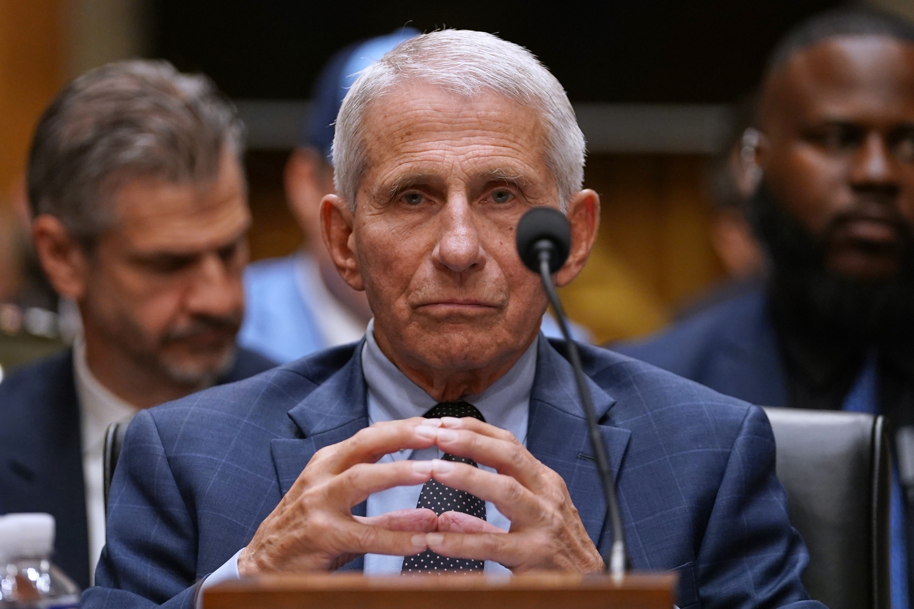 Dr. Anthony Fauci appears before the Senate Homeland Security and Governmental Affairs Committee at the Capitol, July 29, 2026, in Washington.Allison Robbert/AP Photo
