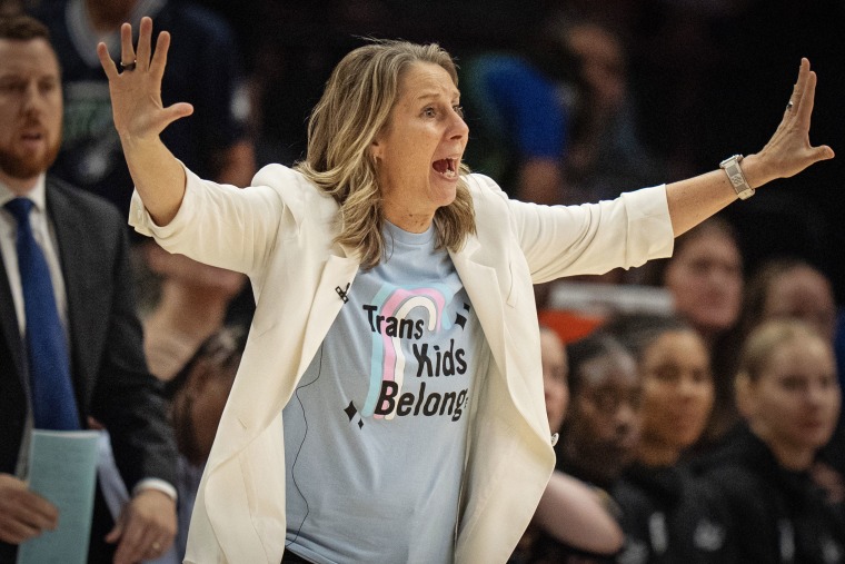 Minnesota Lynx head coach Cheryl Reeve during Sunday's game against the Indiana Fever.Star Tribune via Getty Images / Star Tribune via Getty Images