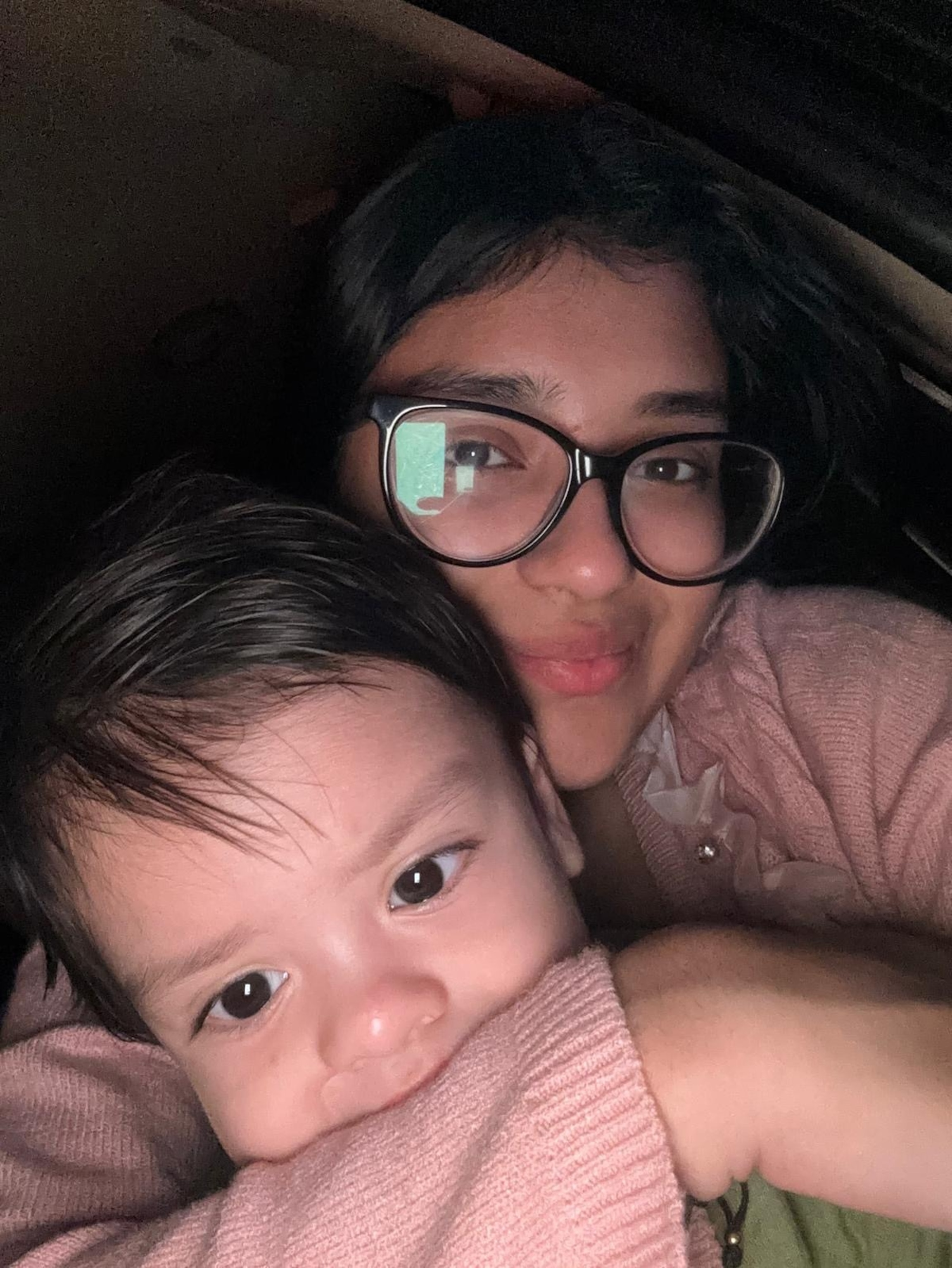 Rojas Ortiz is 5 months pregnant and has a two-year-old.Paola