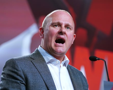 Paul Nowak, general secretary of the TUC.Photograph: Peter Byrne/PA