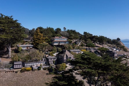 Bolinas, California, a small coastal town where Keith Hansen has his studio.Photograph: Bloomberg/Getty Images