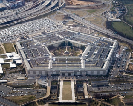 Some Google staff have been uncomfortable about its work with the Pentagon.Photograph: Joshua Roberts/Reuters