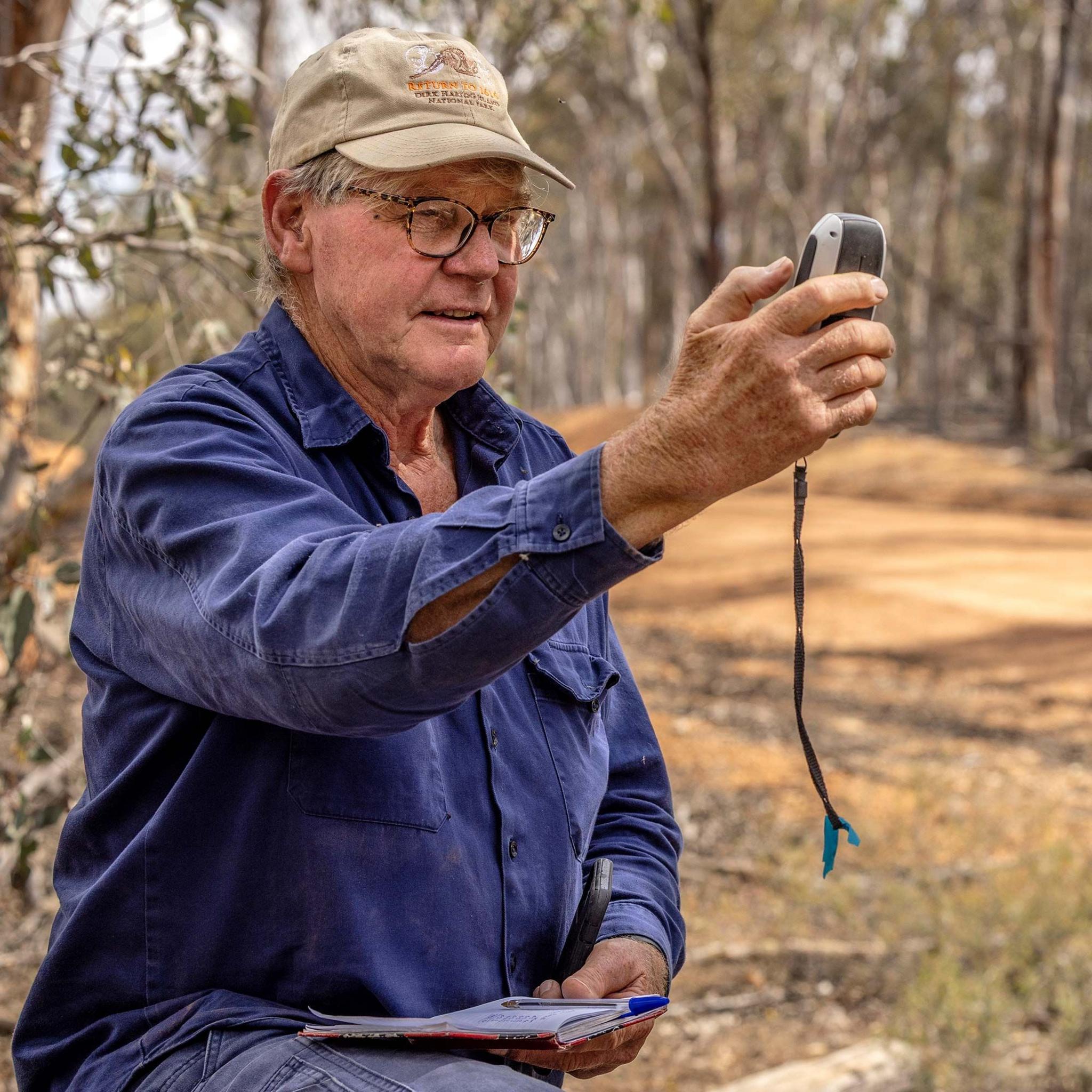 Image caption,Dr Tony Friend first started working at Dryandra in the 80s