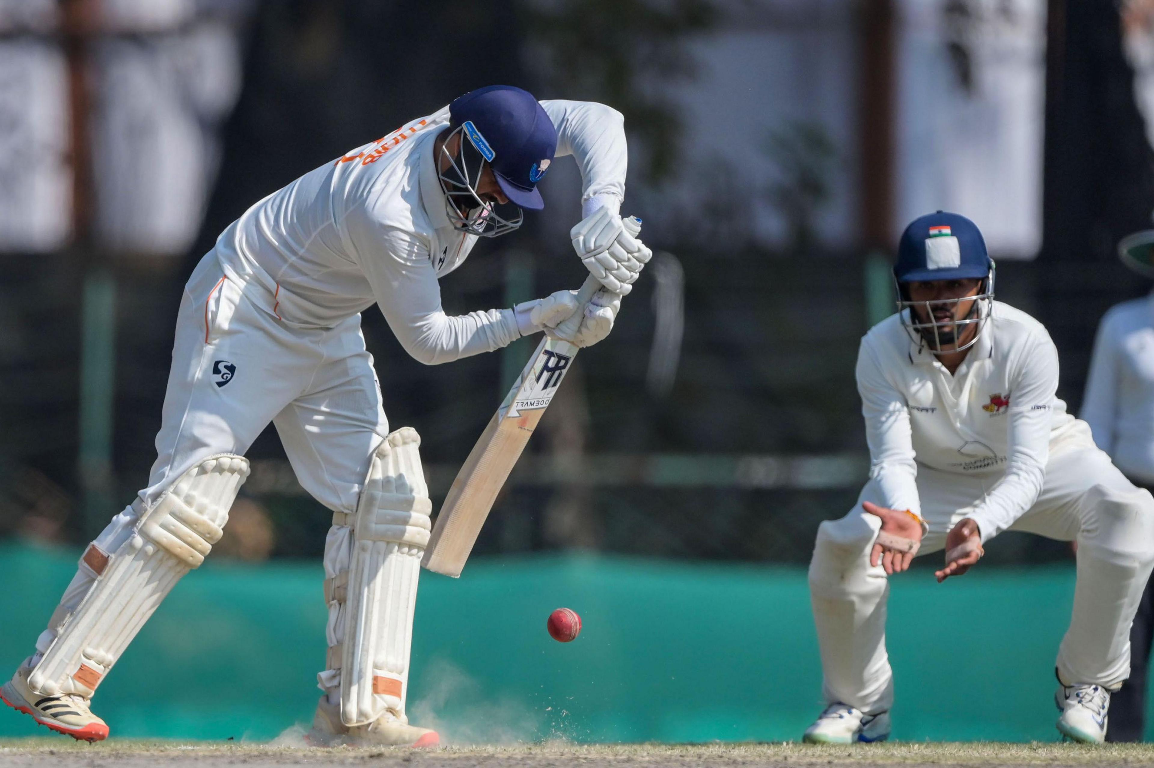 Image caption,Auqib is also a useful lower-order batter