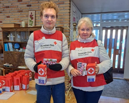 Nikita and Olga Belov continue to volunteer for pro-Ukraine causes.Photograph: Nikita Belov