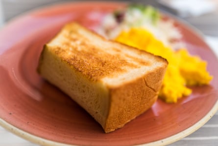 The Japanese-style bread is treasured for its soft, fluffy interior.Photograph: Ika Rahma/Getty Images