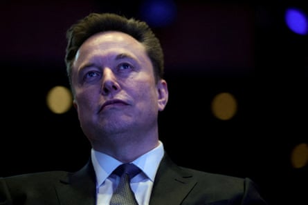 Elon Musk posted about race and immigration in the UK twice as often as he did about SpaceX in the run-up to the aerospace company’s IPO in June.Photograph: Evelyn Hockstein/Reuters