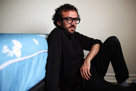 Kurdish film-maker Gabar Choli photographed in London, Ontario.Photograph: Cole Burston/The Guardian