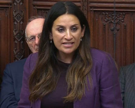 Luciana Berger said she was still affected by Bonehill-Paine’s crimes more than nine years later.Photograph: Parliament TV/PA