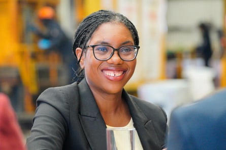 Kemi Badenoch defended the decision to allow Bonehill-Paine to stand as a Conservative councillor as a ‘pile-on’.Photograph: Ben Birchall/PA