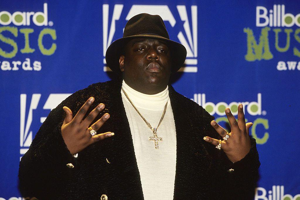 Image caption,Months after Shakur was gunned down, Biggie Smalls or the Notorious BIG, was killed in a drive-by shooting