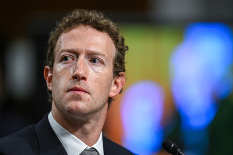 Mark Zuckerberg in Washington, D.C., in 2024.Matt McClain / The Washington Post via Getty Images file