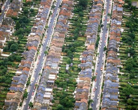 The UK raises more from property taxation than any other country in the OECD.Photograph: Greg Balfour Evans/Alamy