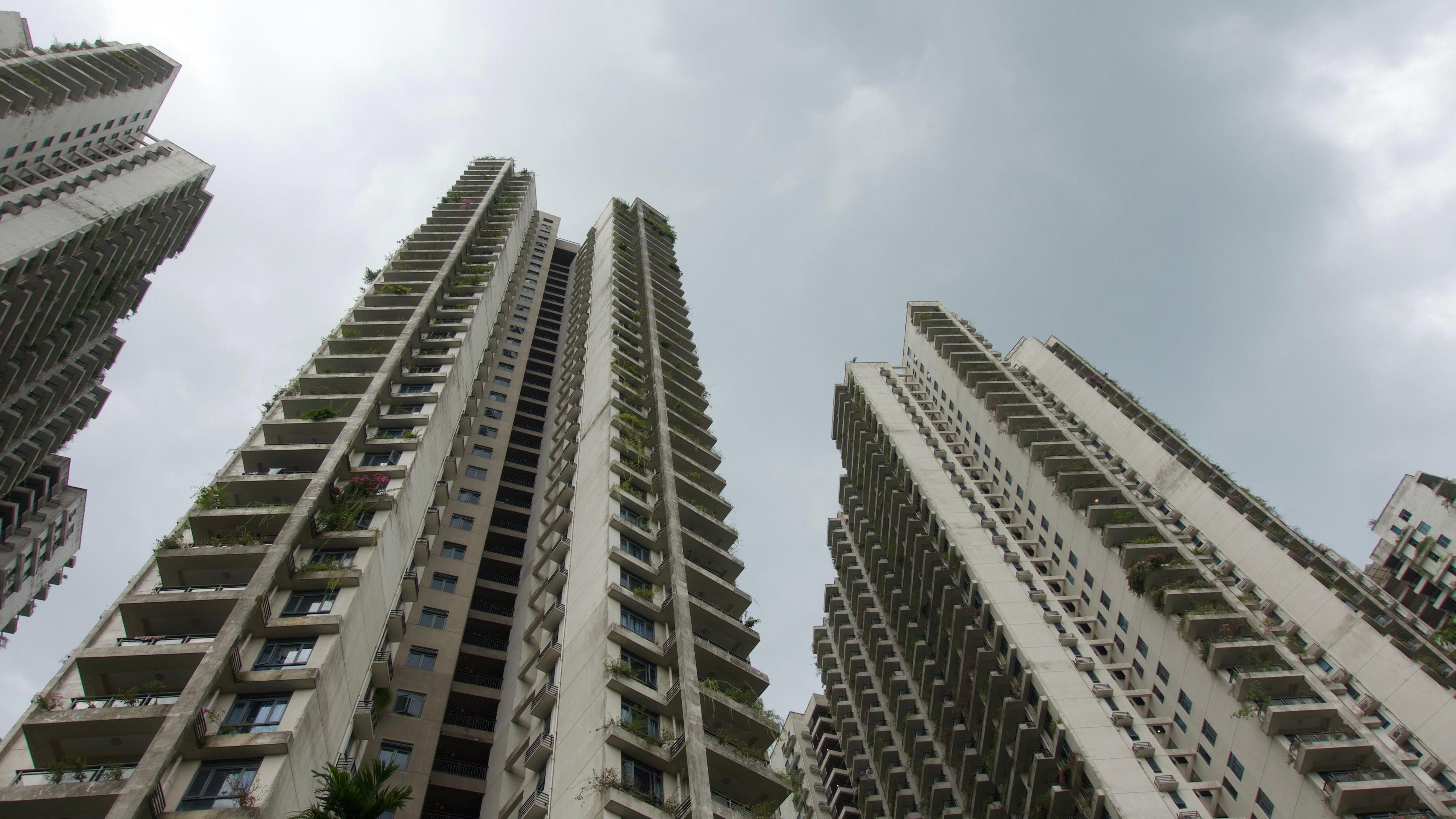Image caption,Forest City was meant to house some 700,000 residents - but the current population is thought to be less than 1% of that