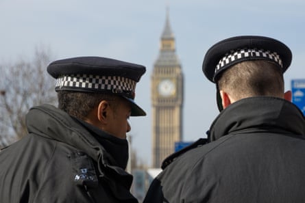 Before the change, only a quarter of forces offered new fathers two weeks’ paternity leave on full pay.Photograph: Paul Hennell/Alamy