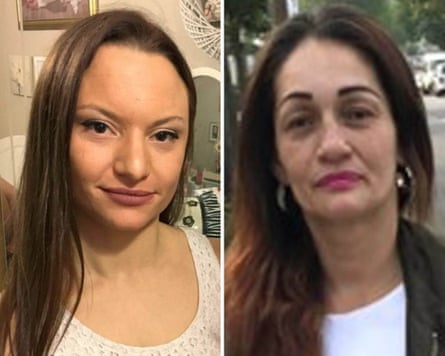Sheryl Wilkins (left) was murdered by Simon Levy five months after he killed Carmenza Valencia-Trujillo (right).Photograph: Metropolitan police