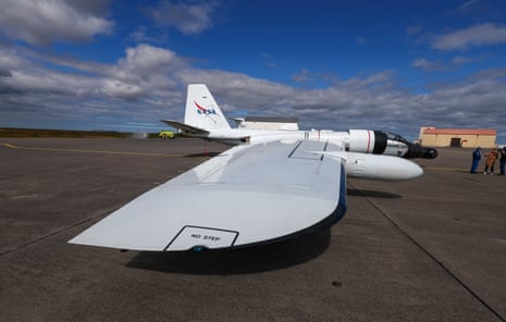 A WB-57 Canberra aircraftPhotograph: Denis Balibouse/Reuters