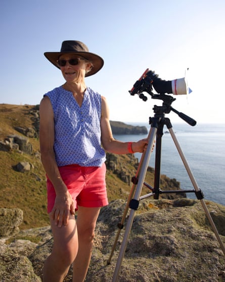 A technical approach to the eclipse.Photograph: Luke Gartside/The Guardian