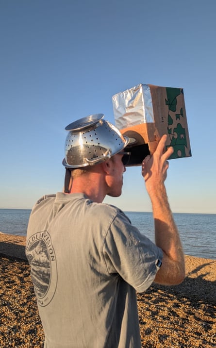 Matt on the beach in Deal.Photograph: Matt/Guardian community