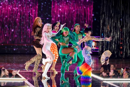 The cast of Cats: The Jellicle Ball perform at the Tony awards in New York City.Photograph: CBS Photo Archive/Getty
