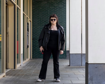 Jessica Morgan would not change her vote for Reform UK in May.Photograph: Gary Calton/The Guardian