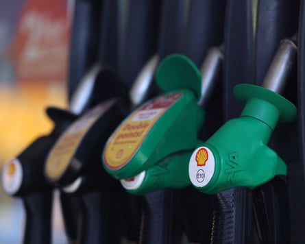 It is hoped the fall in petrol and diesel prices could partly offset the rise in energy bills.Photograph: Andy Rain/EPA