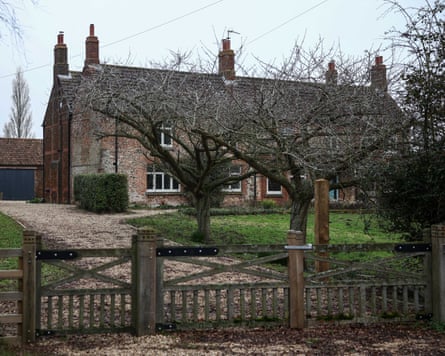 Marsh Farm in Norfolk, where Andrew Mountbatten-Windsor now lives, is among the properties that may be affected.Photograph: Henry Nicholls/AFP/Getty Images