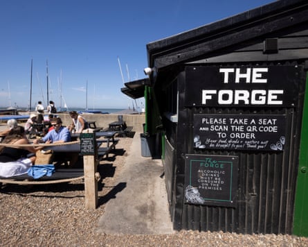 A Green party councillor, who opposes the extension plans, said people were ‘highly protective’ of the beach.Photograph: Graeme Robertson/The Guardian