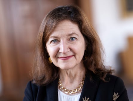 Prof Deborah Prentice, the vice-chancellor of Cambridge University, said her top priority was ‘supporting our community through this tragedy’.Photograph: Linda Nylind/The Guardian