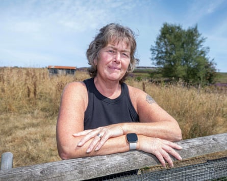 Cindy Rogers: ‘It’s a worry that this is going to get worse with climate change.’Photograph: Adrian Sherratt/The Guardian