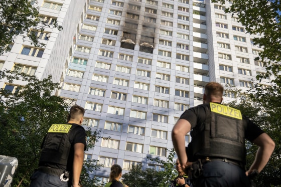 Authorities described the response as “especially strenuous and requiring a significant number of personnel” given the number of people affected and the scale of the fire.Christophe Gateau / dpa/picture alliance via Getty Images