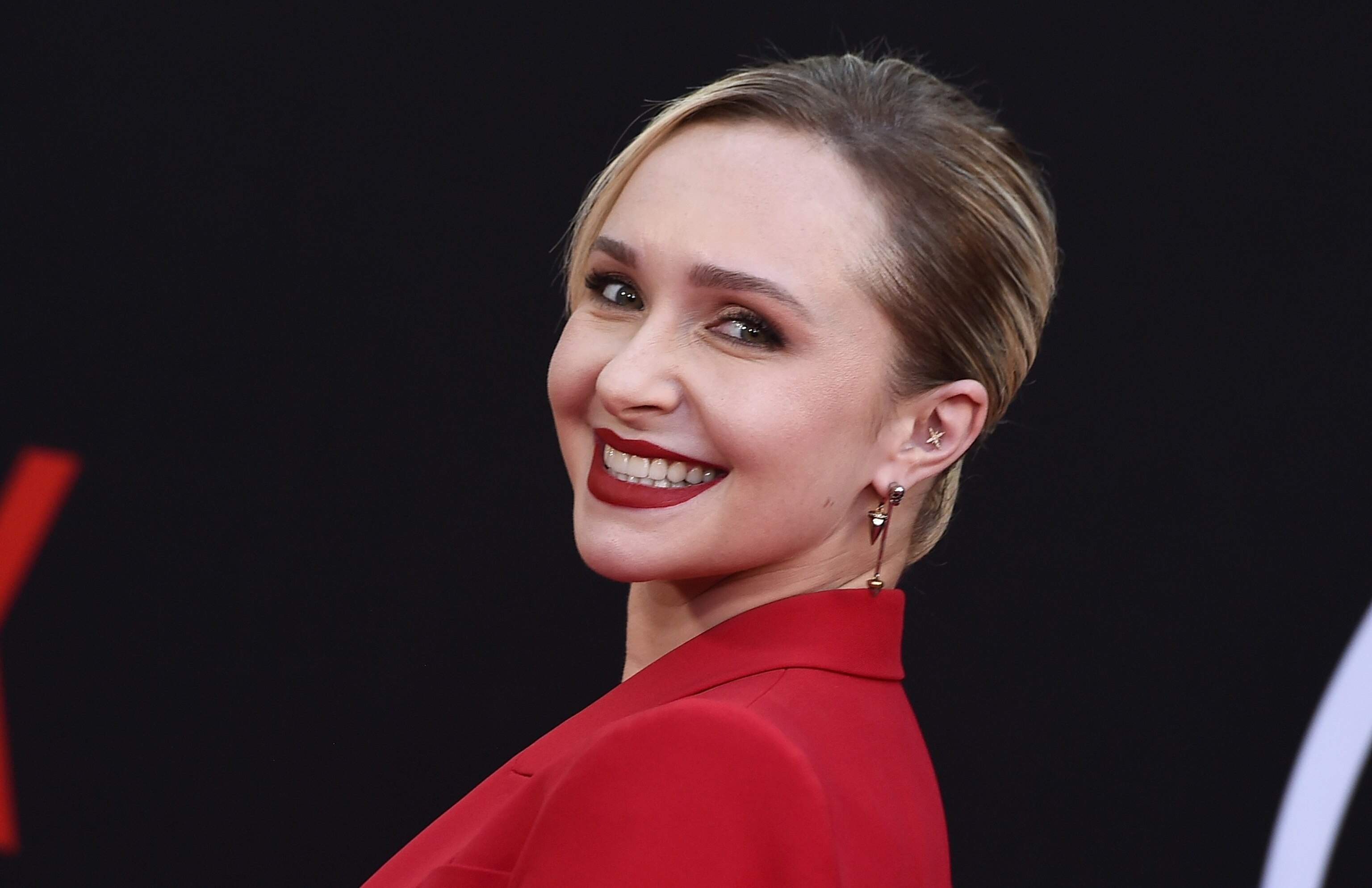 Hayden Panettiere arrives at the premiere of "Blonde," on Sept. 13, 2022, at TCL Chinese Theatre in Los Angeles.Jordan Strauss/AP Photo