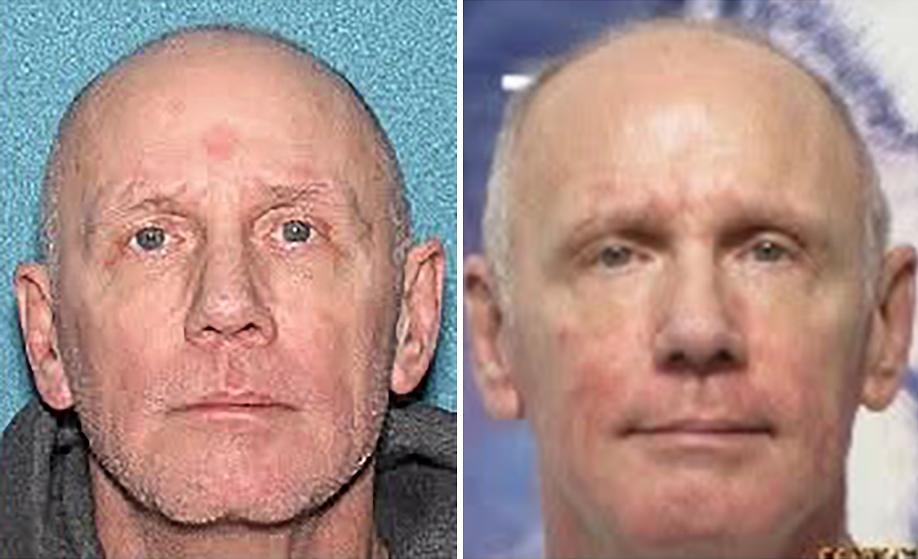 Mark Lee Jackson is seen in photos released by the Muscatine Police Department.Muscatine Police Department