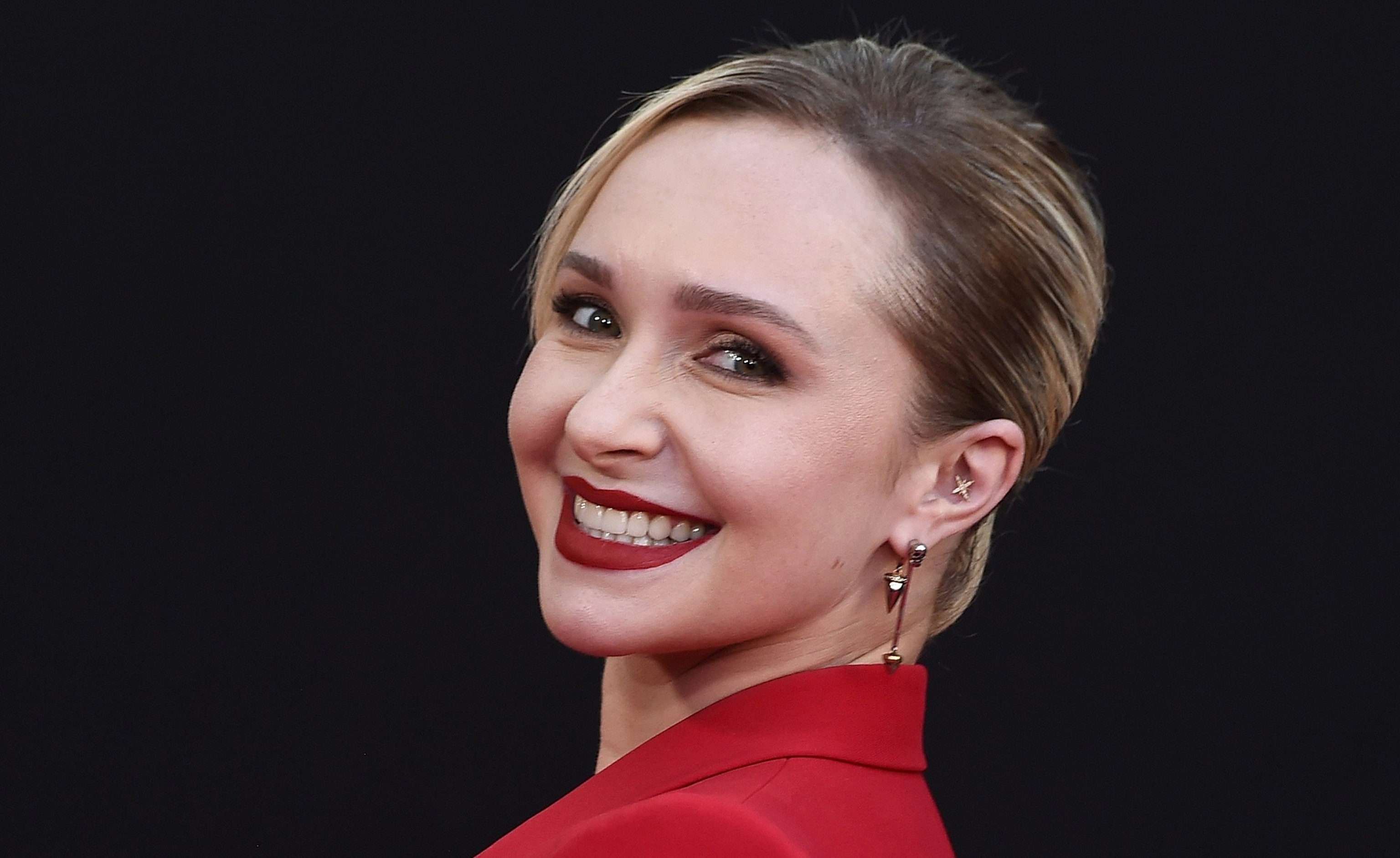 Hayden Panettiere arrives at the premiere of "Blonde," on Sept. 13, 2022, in Los Angeles.Jordan Strauss/AP Photo