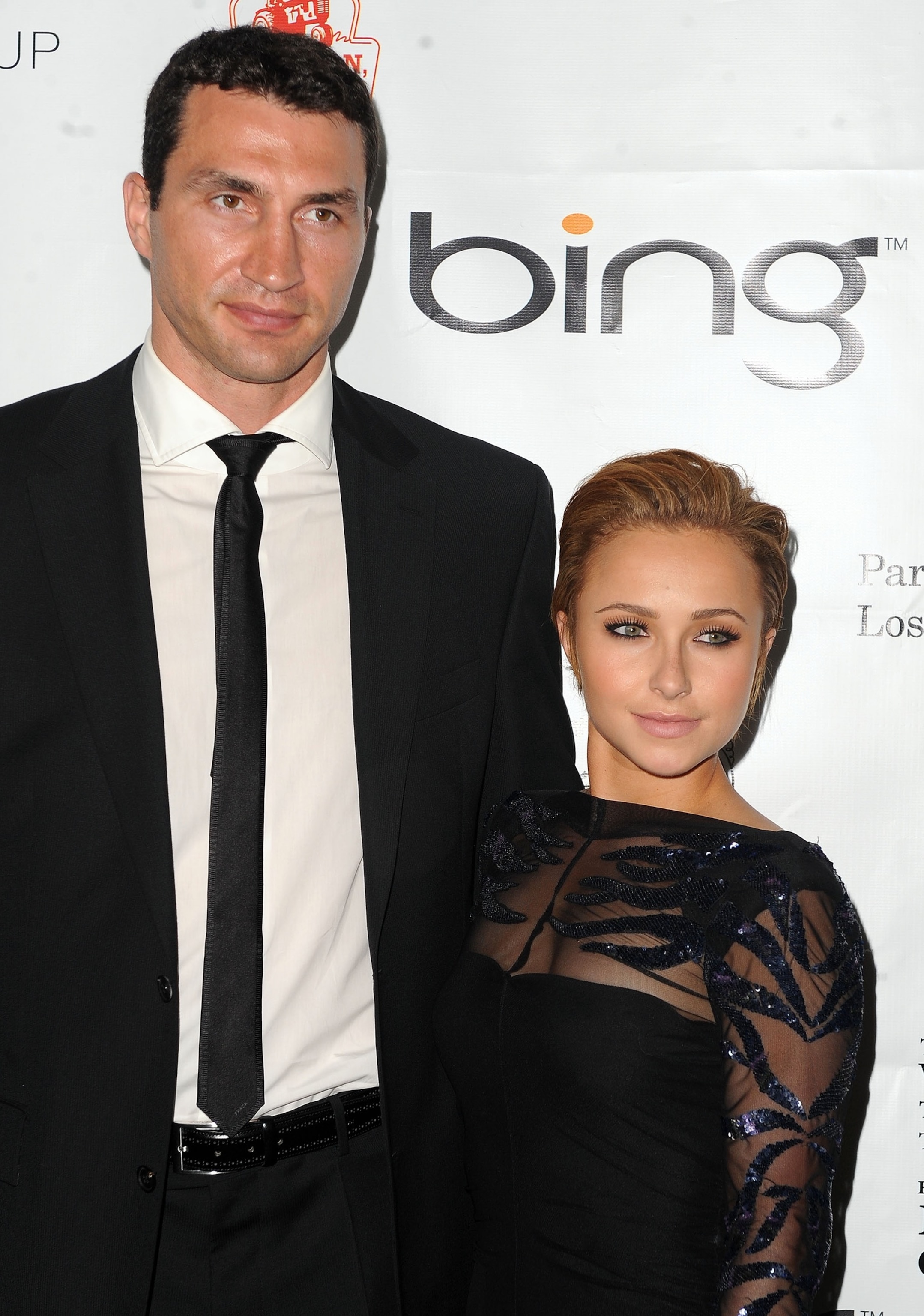 Wladimir Klitschko, left, and Hayden Panettiere arrive at The Green Carpet and Home Tree Earth Day celebration on April 22, 2010, in Los Angeles.Katy Winn/AP Photo
