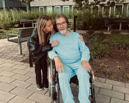 Horace (George) Mason and his daughter Michelle. Despite his dementia he was given four weeks to leave.Photograph: Mason family photograph