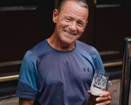 Gary: ‘External noise is becoming part of the pub.’Photograph: Sarah Lee/The Guardian