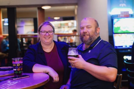 Mel (left) and Sam.Photograph: Sarah Lee/The Guardian