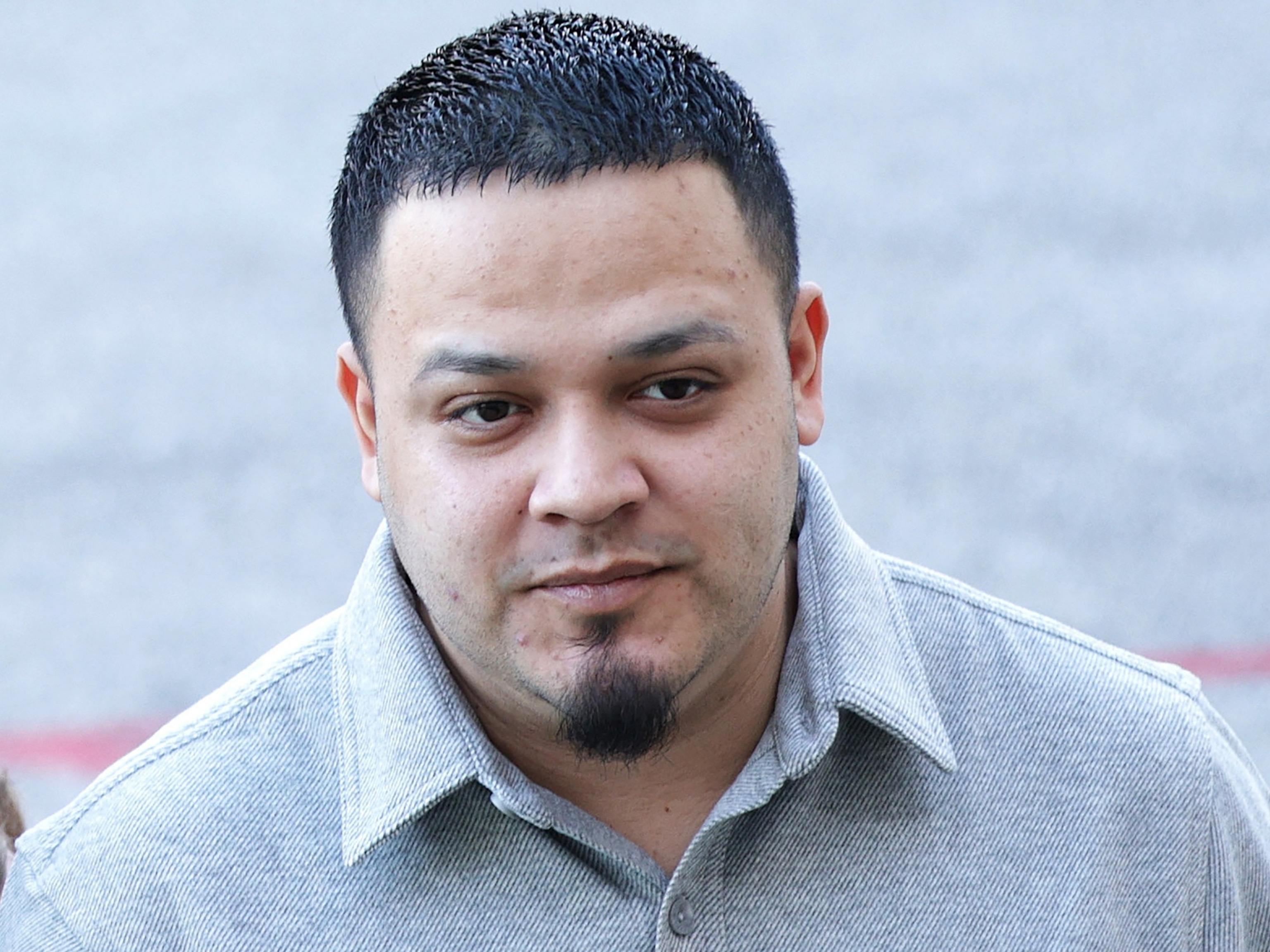 Kilmar Abrego Garcia arrives at U.S. District Court for the District of Maryland, December 22, 2025 in Greenbelt, Maryland.Alex Wong/Getty Images