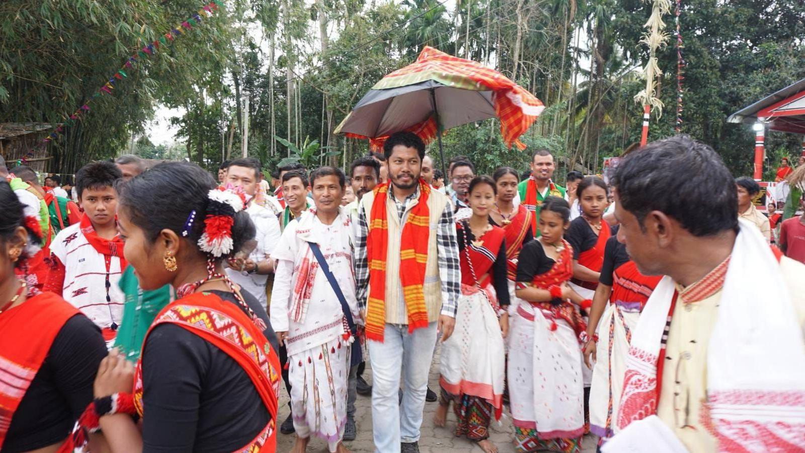 Image caption,Doley has twice fought the state elections in Assam - but never won