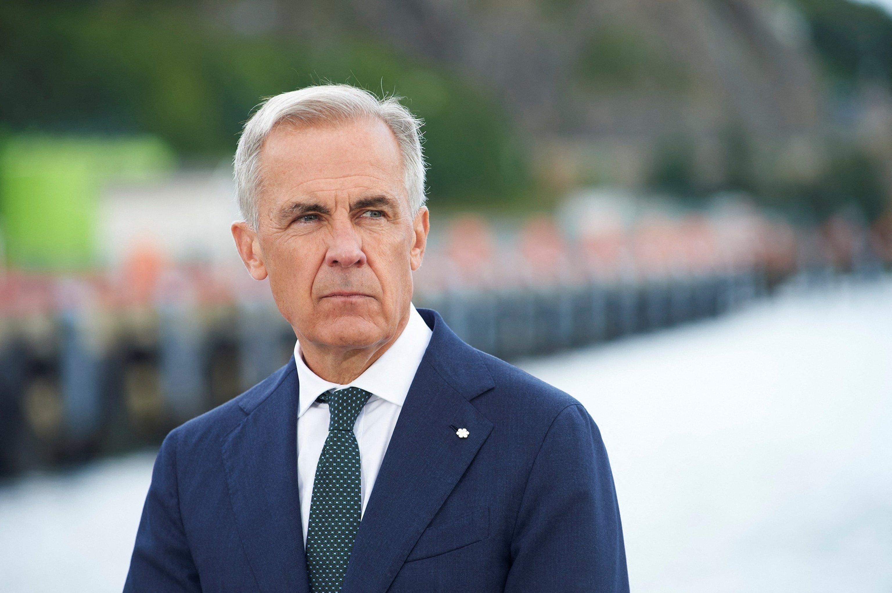 Canadian Prime Minister Mark Carney attends the announcement of a Quebec-Newfoundland hydro agreement in St. John's, Canada, August 17, 2026.Greg Locke/Reuters