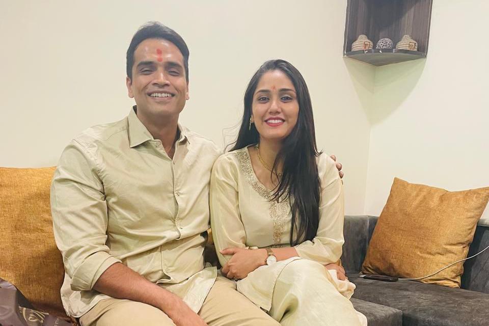 Image caption,Twisha and Samarth had been married only for five months