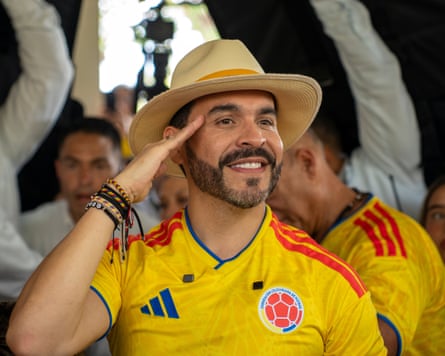 Abelardo de la Espriella won June’s Colombian presidential election.Photograph: Bloomberg/Getty Images